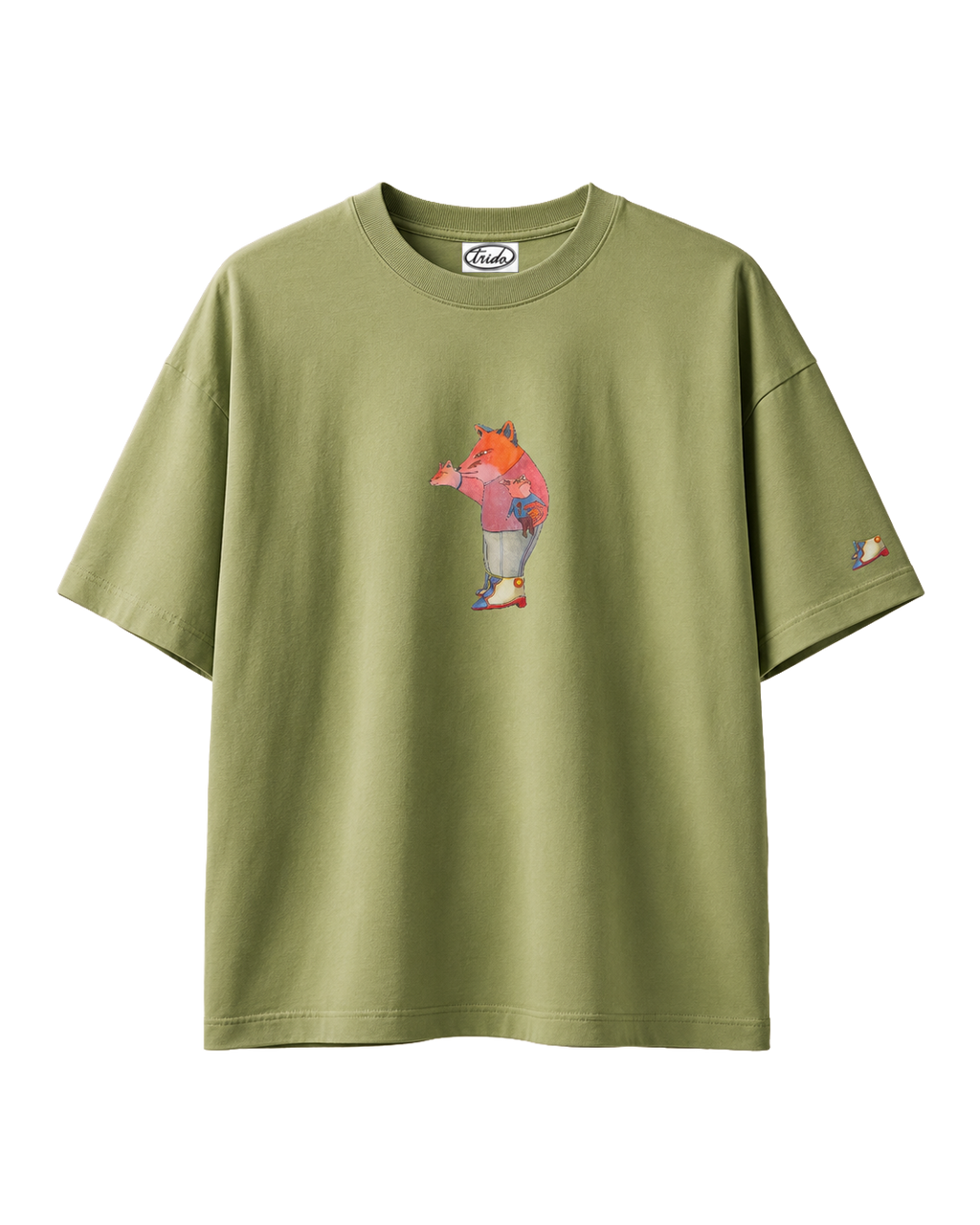 Camiseta Oversized Raposa Marionetista