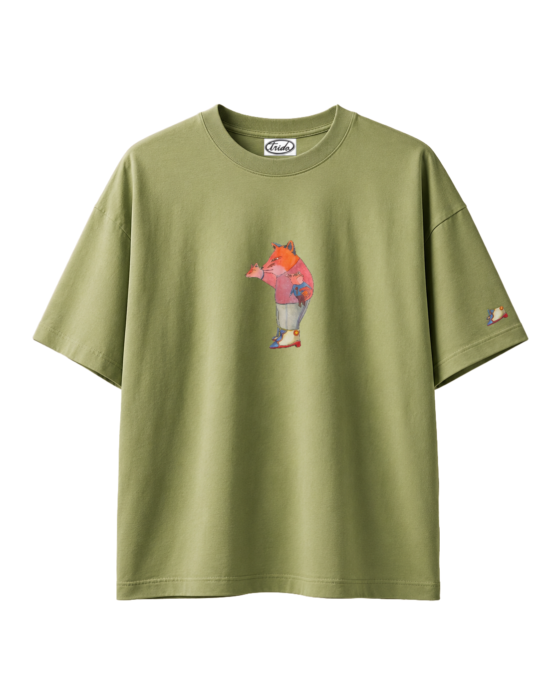 Camiseta Oversized Raposa Marionetista