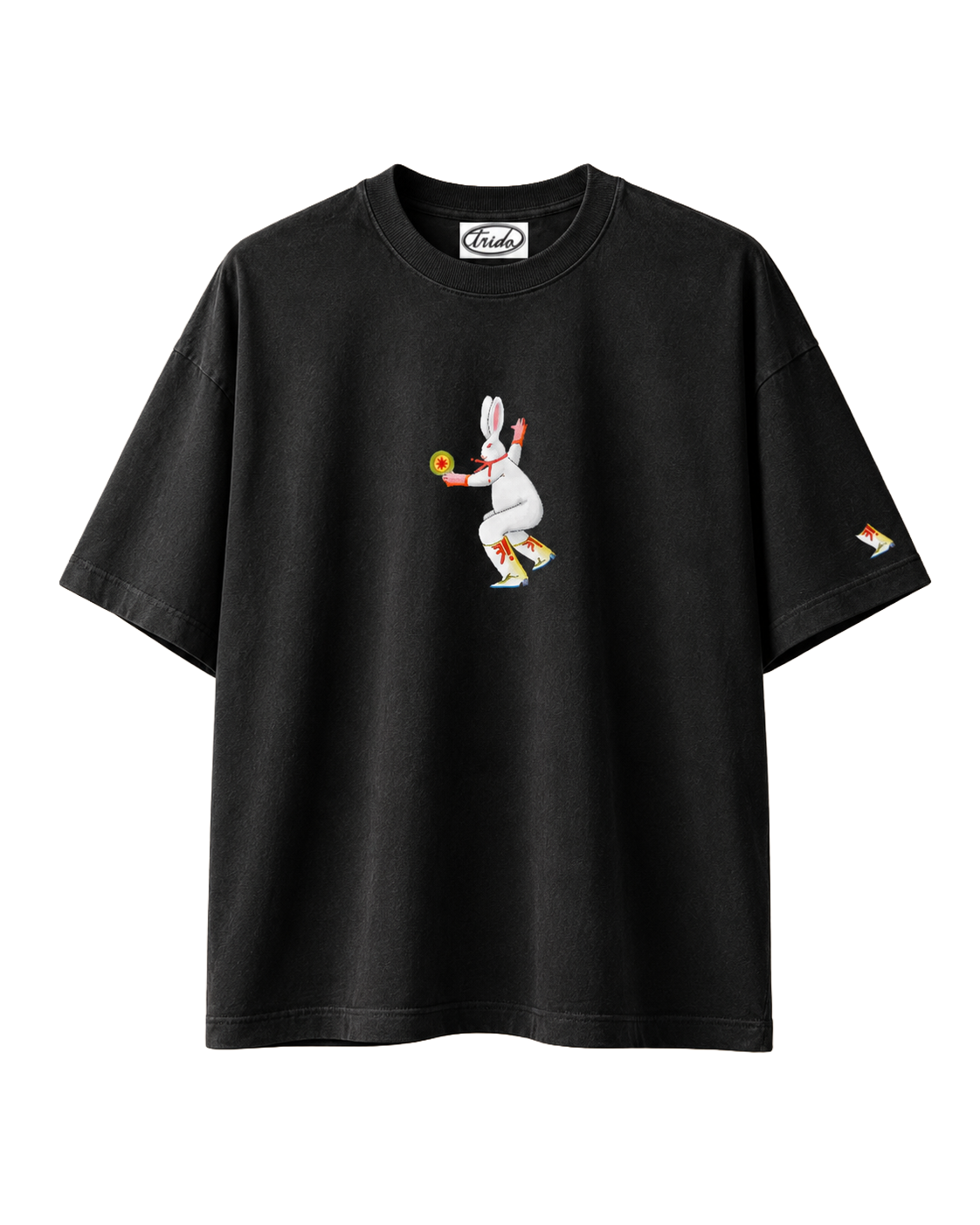 Camiseta Oversized Coelho de Botas